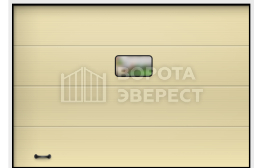 Ворота секционные 5000×5000 ВЭ-3839